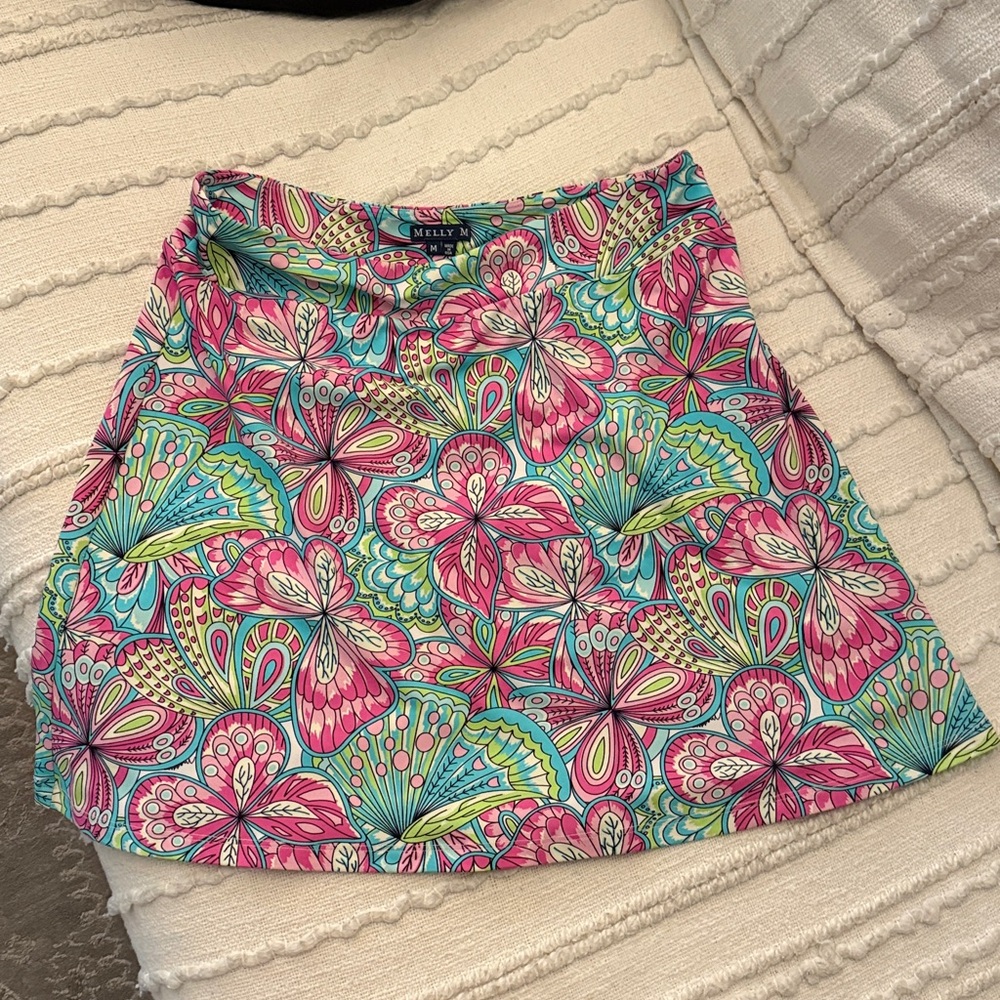 Melly M butterfly light wetsuit material skirt